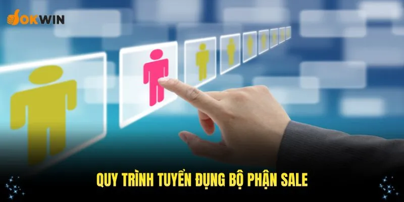 Quy trình tuyển bộ phận Sale chi tiết của công ty OKWIN